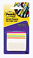 Post-it Filing Tabs, 2 in. x 1.5 in., Pack of 24 Tabs