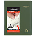 2025 AT-A-GLANCE Recycled Weekly/Monthly Appointment Book Planner, 8-1/4" x 11", Green, January 2025 To December 2025, 70950G60 1 thumbnail image
