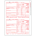 ComplyRight™ 1099-K Tax Forms, 2-Up, Federal Copy A, Laser, 8-1/2" x 11", Pack Of 100 Forms 1 thumbnail image