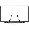 Kanto SB100 Mounting Bracket for Sound Bar Speaker, Flat Panel Display - Black - 22 lb Load Capacity - Steel - 1