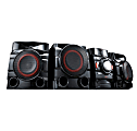 LG CM4550 Bluetooth® CD/MP3 2.1-Channel Mini Shelf System With AM/FM Radio And Subwoofer, 48"H x 14.5"W x 12.9"D, Black 1 thumbnail image