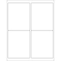 Tape Logic® Inkjet/Laser Labels, LL129, Rectangle, 4" x 5", White, Case Of 400 1 thumbnail image