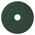 Americo® Pad for Scrubbing Floors, 20" Diameter, Green, Box Of 5