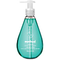 Method Waterfall Natural Gel Hand Wash - Waterfall Scent - 12 fl oz (354.9 mL) - Pump Bottle Dispenser - Hand - Aqua - Paraben-free, Phthalate-free, Triclosan-free, EDTA-free - 6 / Carton