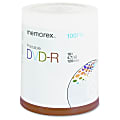 Memorex® F94679 Inkjet Printable DVD-R Disc Spindle, Silver, Pack Of 100 1 thumbnail image