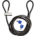 CODi Adjustable Loop Key Cable Lock - Galvanized Steel - 6ft - For Notebook, Desktop Computer, Docking Station, Monitor 1 thumbnail image