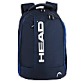 HEAD Ivansivic Backpack With 15" Laptop Pocket, Navy