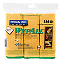 Wypall® Microfiber Cloths, Yellow, Pack Of 6