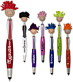 Custom MopToppers® Screen Cleaner With Stylus Pen, Assorted Colors, Black Ink