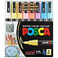 POSCA PC 3M Water Based Paint Markers, Reversible Fine Tip (0.9 1.3mm), Soft Colors, 8ct 1 thumbnail image
