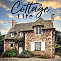 2024 TF Publishing Scenic Monthly Wall Calendar, 12” x 12”, Cottage Life, January To December