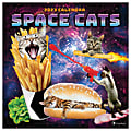 TF Publishing Humor Monthly Wall Calendar, 12" x 12", Space Cats, January To December 2023 1 thumbnail image