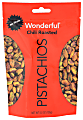 Wonderful Pistachios No Shells Pistachios Pouches, Chili Roasted, 5.5 Oz, Total Qty 10 1 thumbnail image