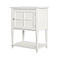 Ameriwood™ Home Fairmont Accent Table, 28-5/16"H x 22"W x 15-3/4"D, Ivory 1 thumbnail image