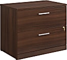 Sauder Affirm® Commercial 33-3/8"W x 23-1/2"D Lateral 2-Drawer File Cabinet, Noble Elm™ 1 thumbnail image