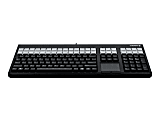 CHERRY LPOS G86-71401 - Keyboard - with touchpad - USB - QWERTY - US - black