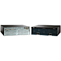 Cisco 3945 Integrated Services Router - 2 x CompactFlash (CF) Card, 2 x SFP (mini-GBIC), 4 x PVDM, 4 x HWIC, 5 x Services Module - 3 x 10/100/1000Base-T WAN 1 thumbnail image
