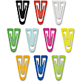Gem Office Products Triangular Paper Clips, Box Of 200, Large, Assorted Colors 1 thumbnail image