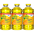 CloroxPro Pine-Sol Multi-Surface Cleaner, Lemon Fresh, 80 Fl Oz, Pack Of 3 Bottles 1 thumbnail image