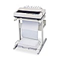 Balt JPM Adjustable Steel Printer Stand, 27"H x 35"W x 29"D, Light Gray 1 thumbnail image
