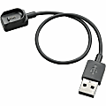 Plantronics Poly Charging Cable  For Headset  Black 1 thumbnail image