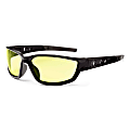 Ergodyne Skullerz® Safety Glasses, Kvasir, Black Frame, Yellow Lens 1 thumbnail image