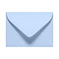 LUX Mini Envelopes, #17, Gummed Seal, Baby Blue, Pack Of 50