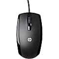 HP Optical Mouse - Optical - USB - 3 x Button - Piano Black 1 thumbnail image