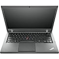 Lenovo ThinkPad T440s 20AR000UUS 14" LCD Ultrabook - Intel Core i7 (4th Gen) i7-4600M Dual-core (2 Core) 2.90 GHz - 8 GB DDR3L SDRAM - 128 GB SSD - Windows 8 Pro 64-bit - 1920 x 1080 - In-plane Switching (IPS) Technology - Graphite Black 1 thumbnail image
