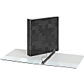 Oxford Back-mounted Round-Ring Binder, 1 1/2" Ring, Black 1 thumbnail image