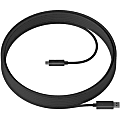 Logitech® GROUP Extended Cable, 32.81', Black