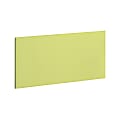 BBF Momentum 36" Tackboard, 14 3/4"H x 30 11/16"W x 5/8"D, Lime, Standard Delivery Service