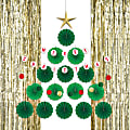 Amscan 244248 Christmas Tree Wall Decorating Kit, Multicolor 1 thumbnail image