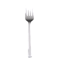 Office Settings Chef's Table Serving Forks, 9 1/2", Stainless Steel, Box Of 6