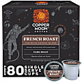 Copper Moon Single-Serve Coffee Pods for Keurig K-Cup Brewers, Dark Roast, French Roast Blend, 80 Count 1 thumbnail image