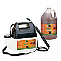 Just Scentsational Bark Mulch Colorant With Battery-Powered Sprayer, 1 Gallon, Brown