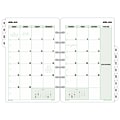 Day-Timer® Classic 2-Pages-Per-Month Planner Refill, Size 5, 8 1/2" x 5 1/2", Green/White, January to December 2018 (872291801) 1 thumbnail image