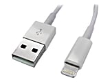 Premiertek - Lightning cable - USB male to Lightning male - 3.3 ft - white