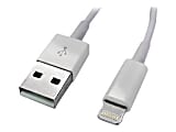 Premiertek - Lightning cable - USB male to Lightning male - 3.3 ft - white 1 thumbnail image