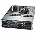 Supermicro SuperChassis 836BH-R1K28B (Black) - Rack-mountable - Black - 3U - 16 x Bay - 6 x 3.15" x Fan(s) Installed - 2 x 1280 W - EATX, ATX Motherboard Supported - 6 x Fan(s) Supported - 16 x External 3.5" Bay - 7x Slot(s) - 2 x USB(s) 1 thumbnail image