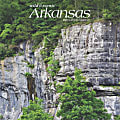 2025 BrownTrout Arkansas Wild & Scenic Monthly Plastic-Free Square Wall Calendar, 12" x 12", American States, January to December 2025, 9781975474478 1 thumbnail image