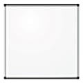 U Brands PINIT Magnetic Dry-Erase Whiteboard, 35" x 35", Aluminum Frame With Silver Finish