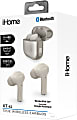 Bytech iHome XT-62 True Wireless Bluetooth In-Ear Earbuds, Gray, HMAUBE233GY 1 thumbnail image