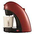 Brentwood Single Cup Coffee Maker, Red 1 thumbnail image