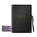 Rocketbook Core Smart Reusable Executive Size Notebook, 6" x 8-4/5", Line Ruled, 18 Sheets, Black 1 thumbnail image