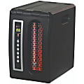 Comfort Glow Quartz Comfort Furnace 1500 Watts Electric Infrared Heater, 3 Heat Settings, Black