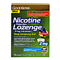 GoodSense® Nicotine Polacrilex Lozenge, 2mg (Nicotine), Box Of 72 1 thumbnail image