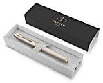 Parker IM Monochrome RollerBall® Pen, Champagne Finish and Trims, Fine Point, Black Ink, Gift Box 1 thumbnail image