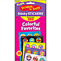 Trend Colorful Favorites Stinky Stickers Pack - Self-adhesive - Acid-free, Non-toxic, Photo-safe - Assorted - 300 / Pack