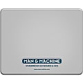 Man & Machine Mouse Pad, 0.03"H x 8.69"W x 7.13"D, Gray, Silicone, 5 1 thumbnail image